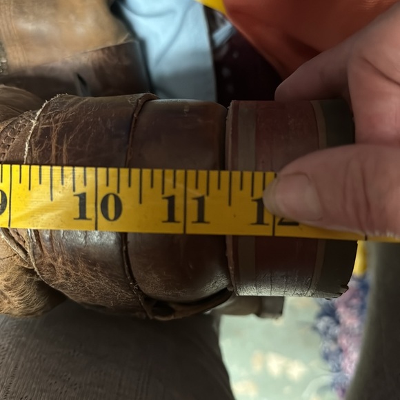 Boots - strong leather for riding or work! Size 9 - Picture 8 of 9